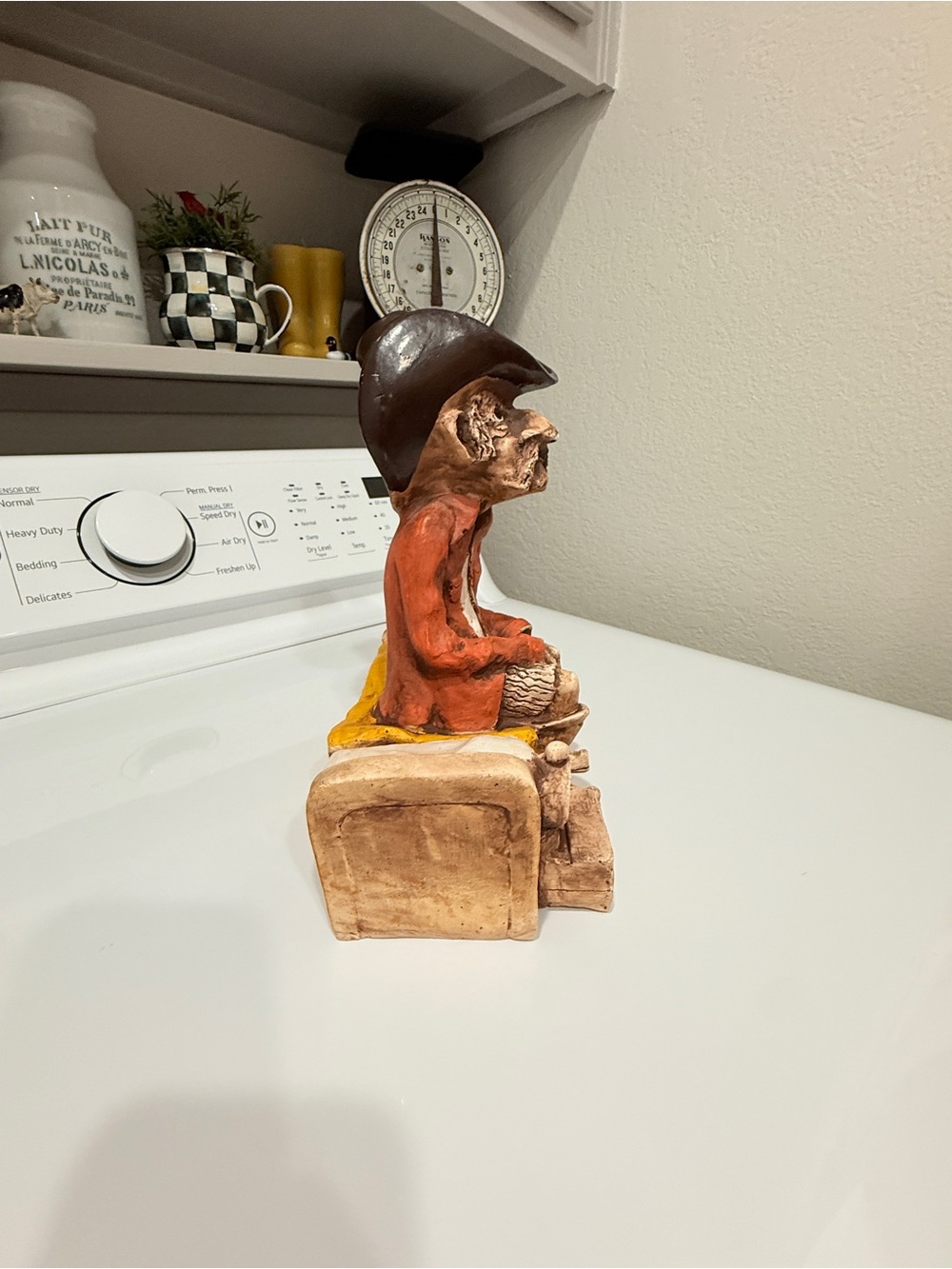 1980s Cowboy “Early Riser” Figurine • Bill Vernon Design Shade Tree Collection - Picture 5 of 14